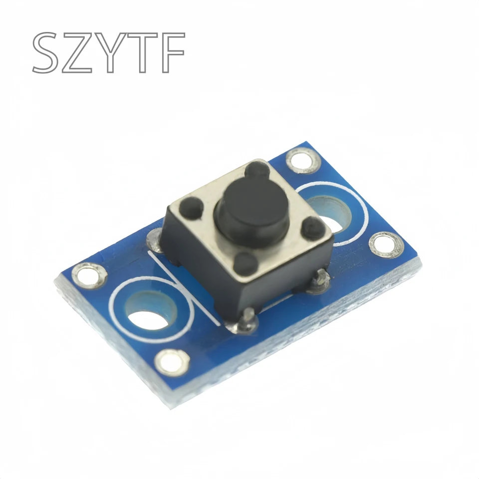 1-100PCS x6mm Tactile Push Button Switch Module with Pins for Arduino Raspberry Pi DIY PCB