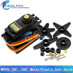 MG945 MG946R MG995 MG996R Metal Gear Servmotor High Speed Analog Servo Motor for Model Airplane RC Car Boat Arduino Robot