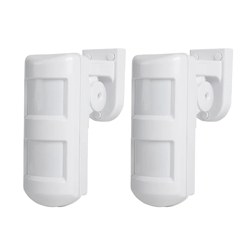 1/2/4pc Waterproof 3Tech Wired 2PIR+MW Outdoor Alarm Motion Sensor Detector Pet Friendly for Home Alarm System with Anti-mask
