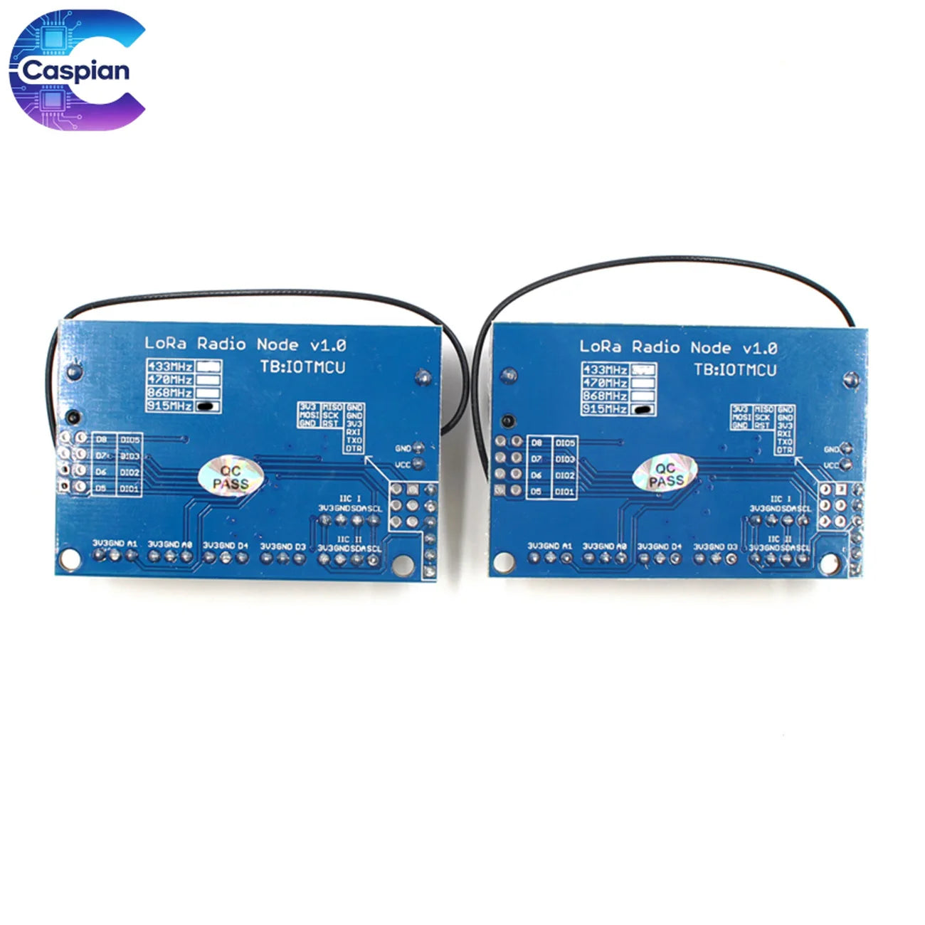 433/868/915MHz LoRa Node with RFM95/SX1276, ATmega328P 3.7-12V, uFL Antenna