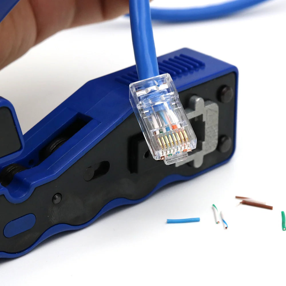 rj45 crimper hand network tools pliers cat5 cat6 8p rg rj 45 ethernet cable Stripper pressing clamp tongs clip rg45 lan