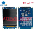 TFT Display 0.96/1.3/1.44/1.77/1.8/2.4/2.8 inch IPS 7P SPI HD 65K TFT Full Color LCD Module ST7735 Drive IC 80*160  For Arduino