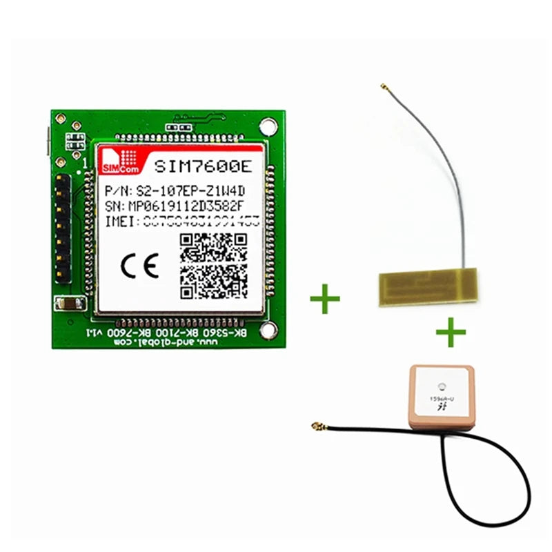 SIM7600E Mini Board Breakout Board Core Model Support LTE CAT1 Module-PZZW