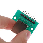1Pc RJ45 Adapter Board To XH2.54 Modular Ethernet Connector Adapter Network Interface + Breakout Board + Pin Header