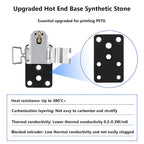 Heating Assembly Kit for A1/A1 Mini Hot End Heating Component with Heater Cartridge and Thermistor Temperature Sensor for Bambu