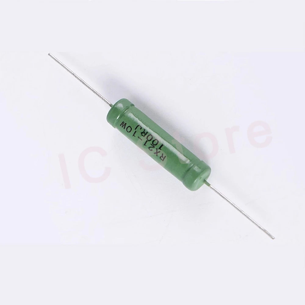 20PCS Wire Wound Resistance RX21 5W 6W 10W Resistor 5% 3 4.7 10 22 27 47 100 120 180 200 220 270 330R 360 510 1K 10K 12K 15K Ohm