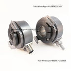 HENGXIANG KJ58 Gray Code Absolute Encoder 12bits Single Turn Hollow Shaft IP65 Protection DC5V-30V 58mm OD Spring Plate Mount