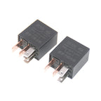 DC 12V/24V 40A Rated Current 1NO 1NC SPDT 4Pin/5Pin Car Relays Socket Automotive Alarm Relay & Wire 40 Amp Auto Accessories
