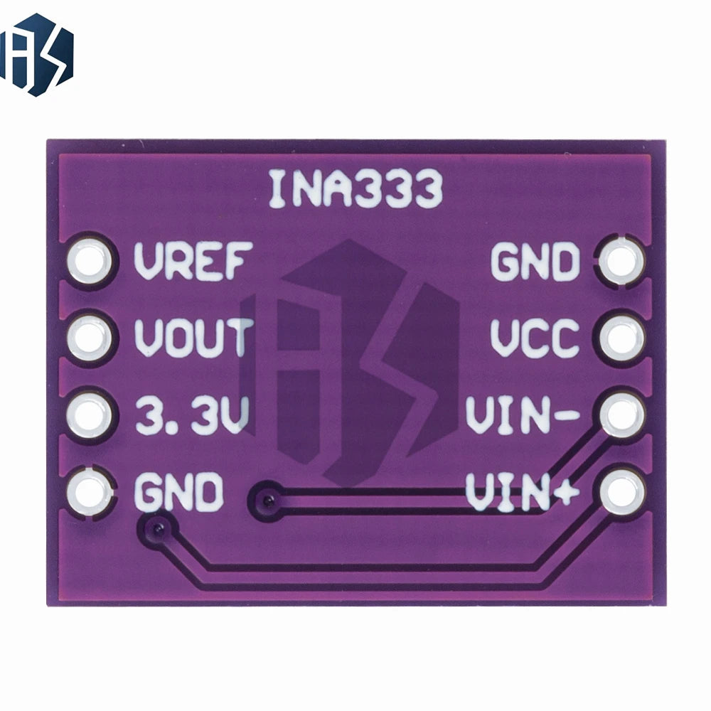 INA333 Human Micro Signal Multifunctional Three Op Amp Precision Instrumentation Amplifier Module