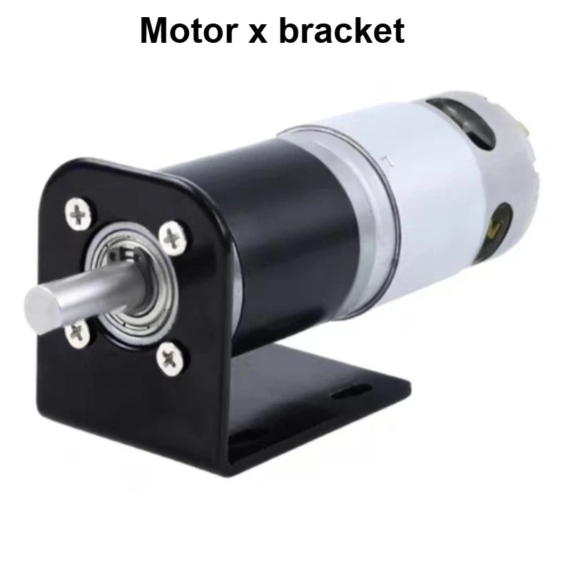 12V24VDC 775 Long life Ultra High torque forward and reverse 42mm planetary brush reduction motor Planetary gear DC low speed
