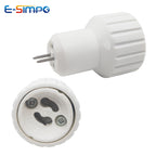 2pc MR16 to GU10 Halogen CFL LED Lamp Holder  Base Light Socket Adapter, Physically Change Contact,NO AC-DC Transformer Required