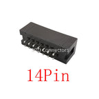 10-50Pcs DC3 IDC JTAG Socket 6-50Pin Male Header Connector 2.54mm Pitch Straight Needle DC3 ISP Double-spaced 2*6-50P DC3 Header