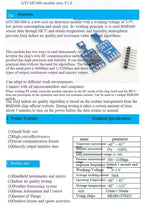 GY-MCU680 681 BME680 SGP40 Temperature, Humidity, Air Pressure, Indoor Air IAQ Sensor Module