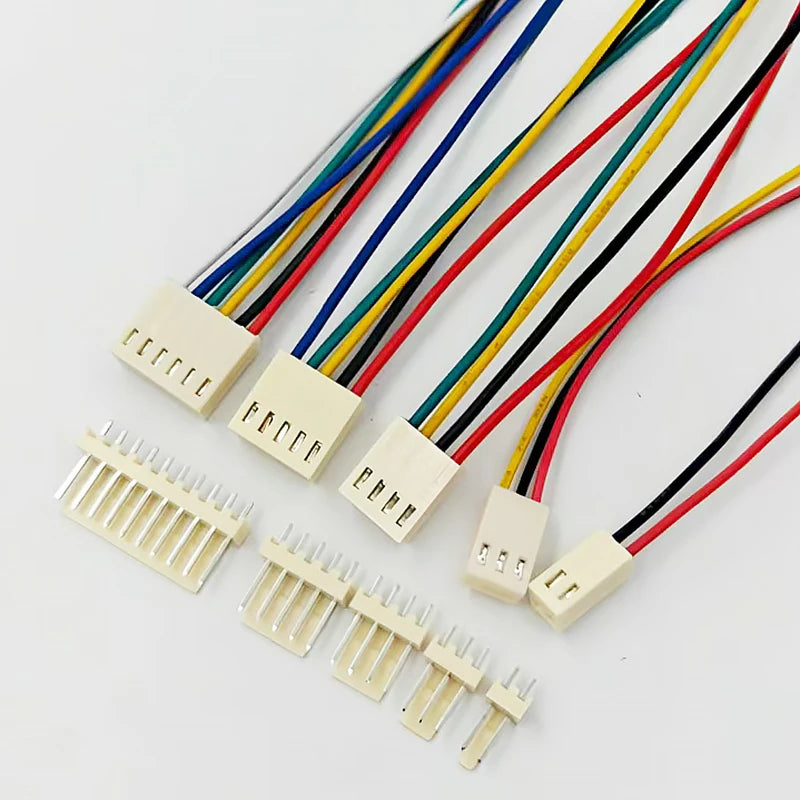 10Set SH1.0 1.25 ZH1.5 PH2.0 XH2.54 Connector Female Housing 10/20/30cm Wire Cable+Male Pin 2/3/4/5/6/7/8/9/10/12P Wafer