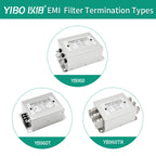 YIBO Industrial 3 Phase EMC Output Filter YB960 380V for VFD Inverter Servo Drive Motor EMI Noise Filter Anti Interference