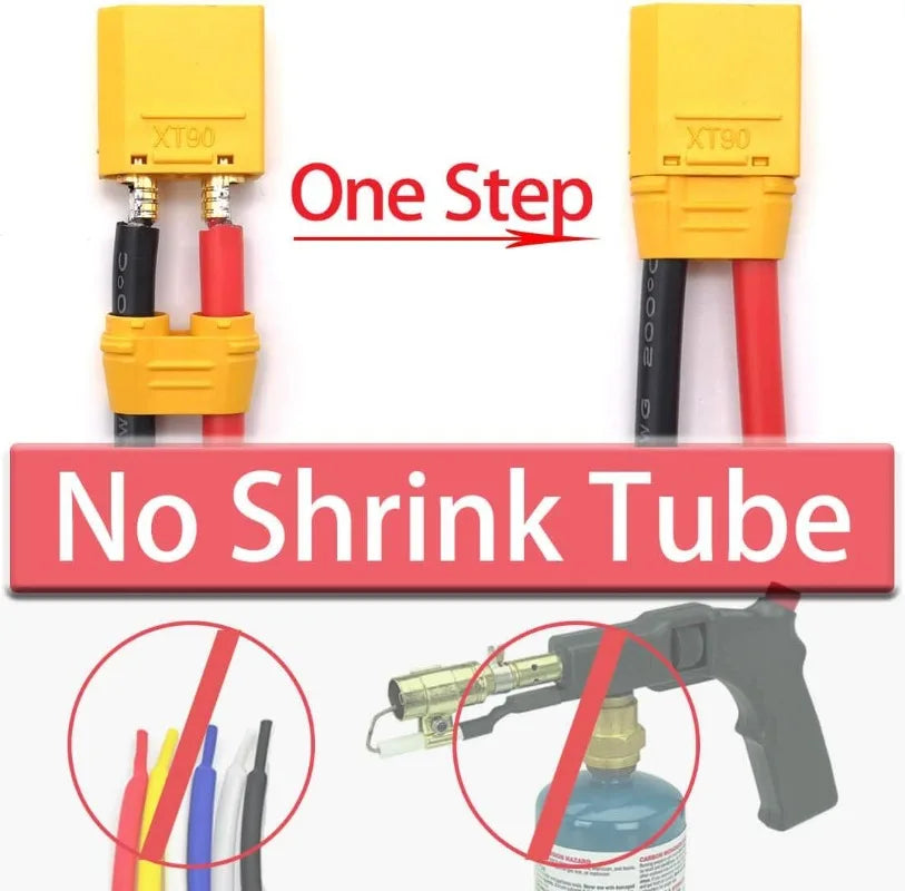 40/1pc XT90 Plug Male Female Connector Cable Wire Terminal Power Plugs for RC Lipo Battery Drone Boat Car Connectors Adapter