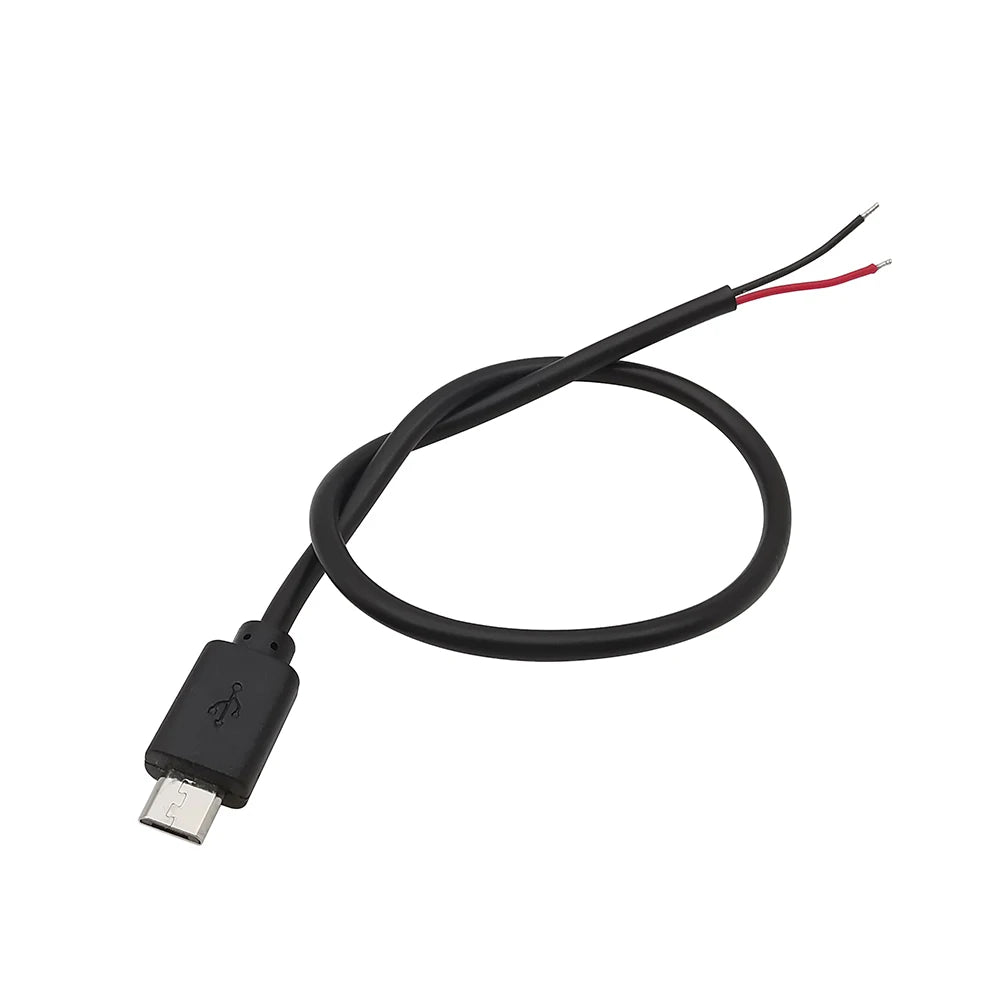 1/3Pcs 0.3M 1M 2M USB Type C Male Female Power Supply Cable Charge Connector Welding 2Pin 4Pin Wire Extension Adapter DIY Repair