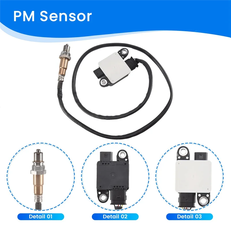 Y91A-JX61-5L239-DC 0281007888 2355116 PM Exhaust Particulate Sensor For Ford Focus MK4 1.5 Tdci Nox Particle Sensor New