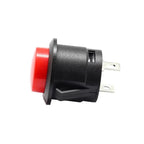5/20PCS R13-507 Snap on Button Inching 16MM Round Lockless Self Reset Switch Panel Mounting