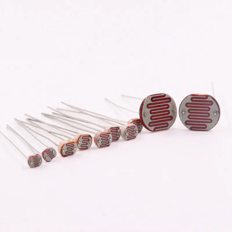 Photoresistor LDR MG45 GL5539 5537 5549 5528 5506 12528 Light Dependent Resistor Sensor Kit For Arduino Auto Light Control Stree