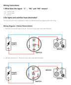 Metal Switch Button Push With Wire Waterproof on off 12mm 16mm 19mm 22mm Momentary/Latching Led Light Start Stop 5V 12V 24V 220V