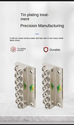 Ground Row Copper Bar Connection Terminal JDG-A Distribution Box Double-layer Terminal Block Copper galvanizing large current