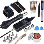 JCD 750W Heat Gun Digital Display Micro Rework Soldering Station Hot Air Gun For Welding Repair Tool Hair dryer 8858