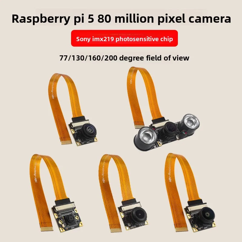 Raspberry Pi 5 8MP IR Night Vision Camera Module IMX219 CSI