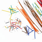 140/350/560/840Pcs U Shape Solderless Breadboard Jumper Cable Wire Kit For PCB Bread Board Prototyping Circuits, For DIY