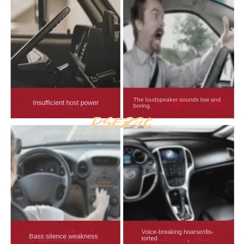 4-Channel Car Audio Modification for Android Dedicated Four Way DSP Car Audio Amplifiers