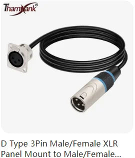 1pc Metal Round/D Type Module RJ45 CAT6&USB 2.0/3.0&Type C&HDMI-Jack Socket Through Network Panel Mounting Electronic Connector