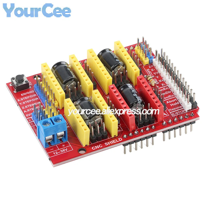 CNC Shield V3 Engraving Machine Expansion Board 3D Printer A4988 Driver Expansion Board Module for Arduino