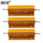 100W 0.01 ~ 100K Aluminum Power Metal Shell Case Wirewound Resistor 0.1 0.5 1 1.5 2 6 8 10 20 100 150 200 300 1K 10K ohm RX24