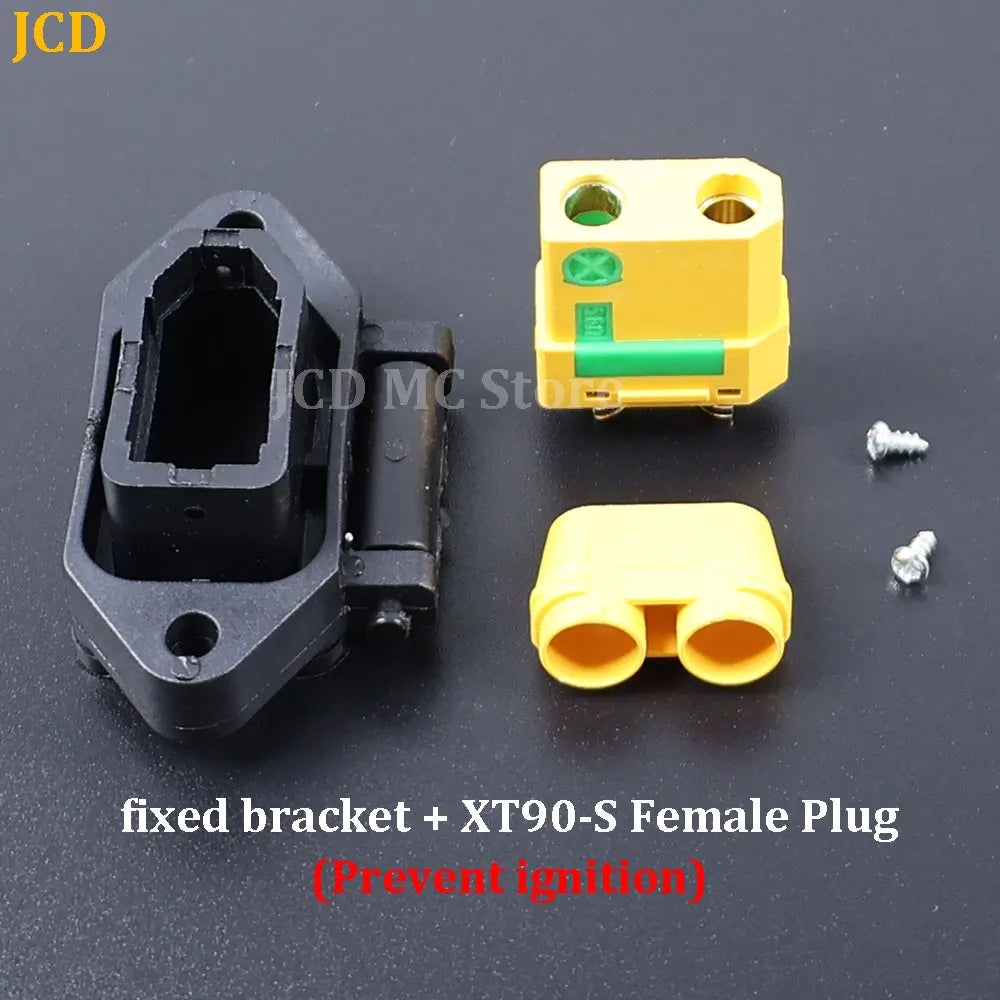 XT90S Anti-fire Electric Vehicle Lithium Battery Modification Interface QS8-S Power Charging Plug XT90 Male Female Diamond Shell