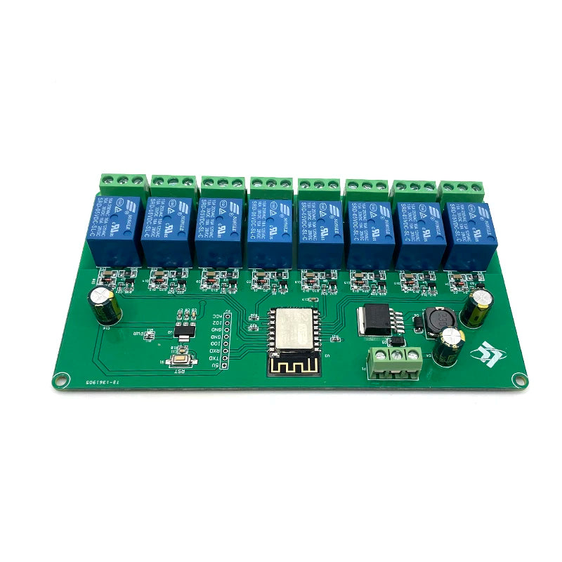 ESP8266 / ESP32 WIFI 8 Channel Relay Module Esp-12F / ESP32 Development Board DC 5V / 7-28V