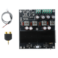 DC 19-50V HIFI Dual Core TPA3255 Stereo Amplifier Board 2 Channel 600W+600W Class D Digital Power Amplifier TL072 OP AMP