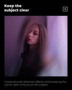 K&F CONCEPT Effects Filters Kaleidoscope Prism/Spiral Halo/Split Diopter/Motion Blur/4 6 8 Points Camera Lens Filter Photography