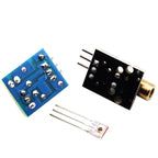 KY-008 650nm Laser Transmitter Module with Laser Sensor Module Non-Modulator Tube Laser Receiver Module Kit for Arduino