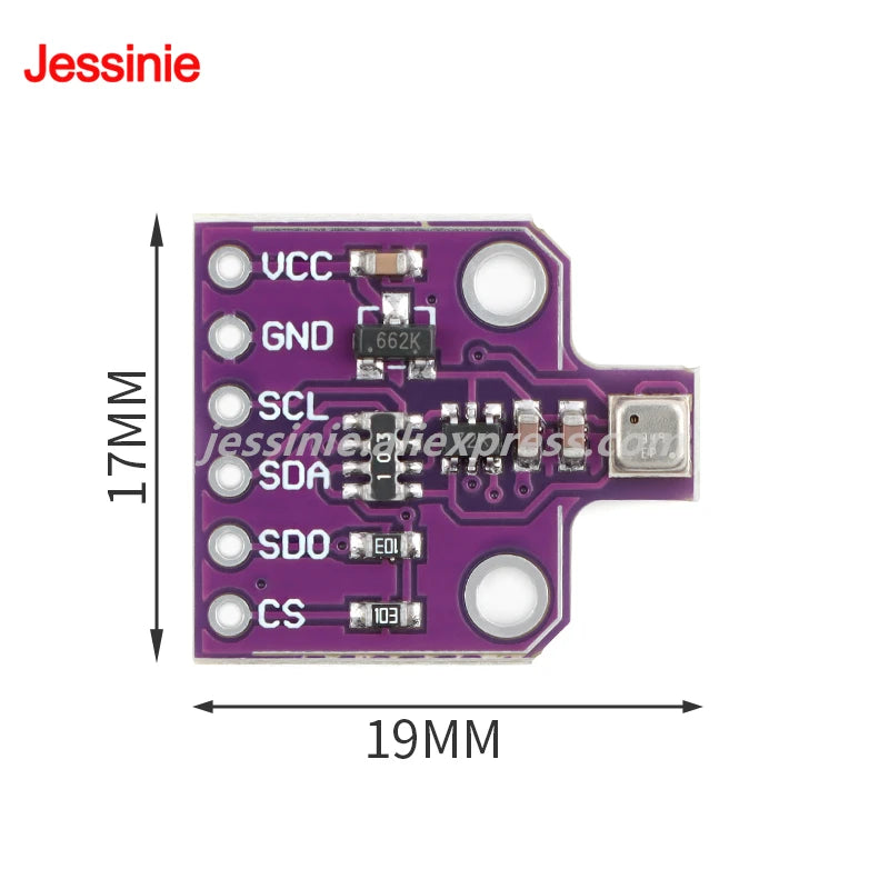 BME680 BME688 Temperature and Humidity Pressure High Altitude Sensor Module Digital 4 in 1 MEMS Sensor with Gas High Accuracy