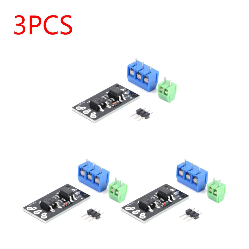 1-10pcs LR7843 Isolated MOSFET MOS Tube FET Module Replacement Relay Board DC5-30V 161A HW-532B FET Module for Arduino
