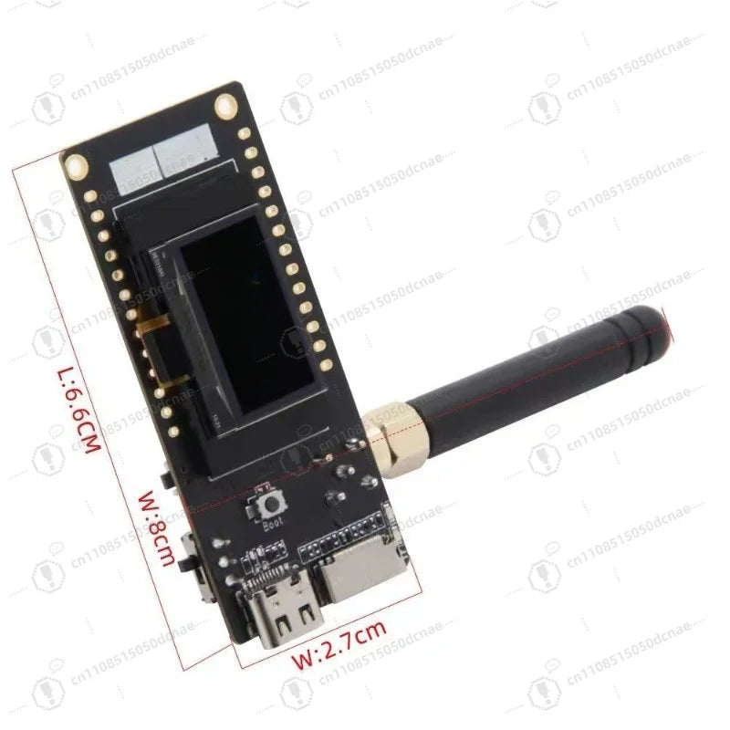 T3S3 V1.0 ESP32-S3 LoRa SX1280 2.4G Development Board WiFi Bluetooth Wireless Module 0.96 Inch OLED Display Type-C