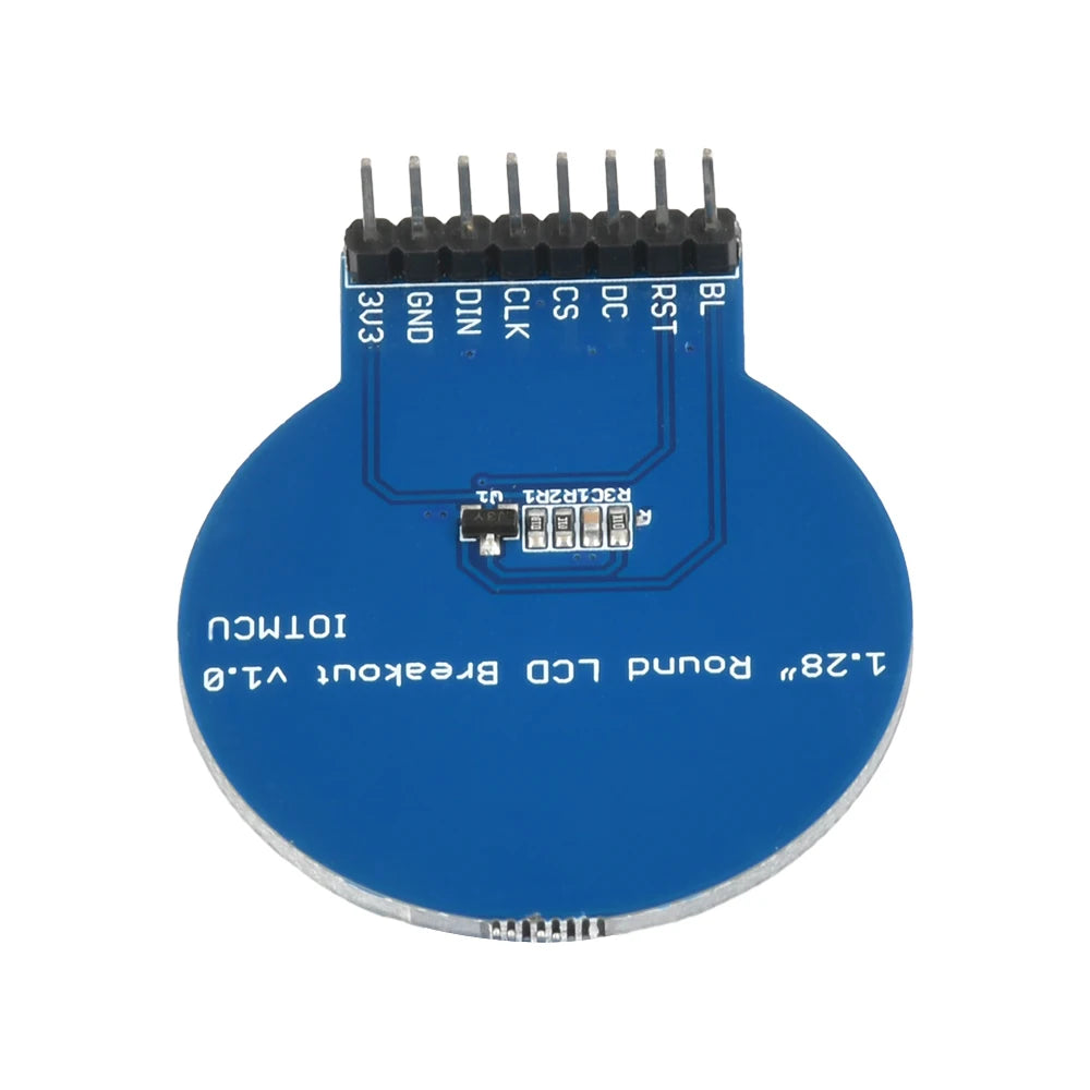 1.28-inch Circular LCD Display ESP8266 Development Board NodeMCU Expansion with GC9A01 Chip 240x240 Resolution for IoT Projects