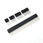 65PCS PC104 2.54 MM Pitch 4P 6P 8P 10P 40Pin Female Single Row 12.2MM Long Pin Header Strip Industrial Computer Connector Socket