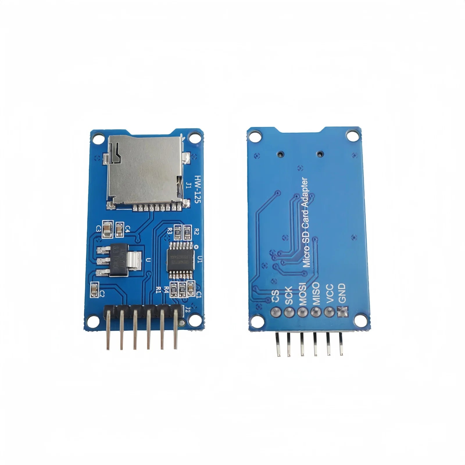 Micro SD Card Reader Module Micro TF / Standard SD / MINI SD SPI Interface Level Shifter 3.3V 5V Data Logger for Arduino ESP32