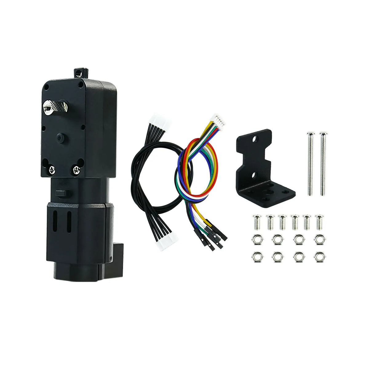 High Precision Hall Encoder TT DC Geared Motor with Encoder AB Phase Tachometer Code Disc Support PID Control for DIY Smart Car