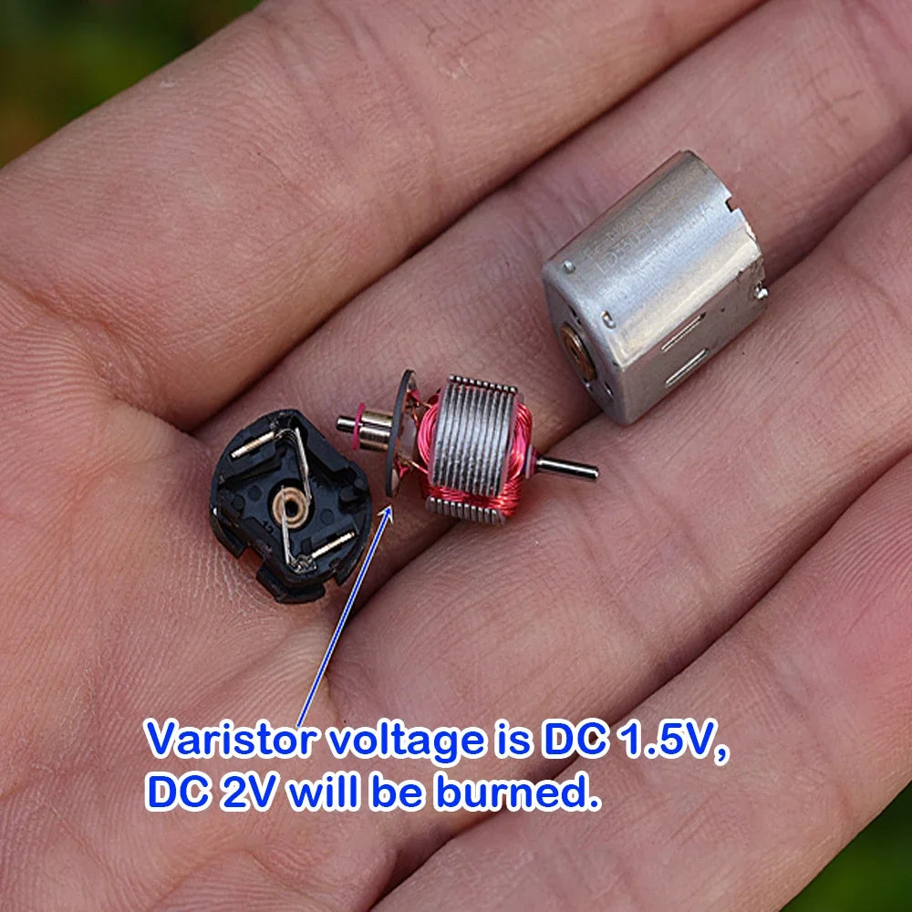 Mabuchi N20 Motor DC 1.5V 20000RPM High Speed Precious Metal Brush Mini N20 Motor Precision Instrument Electrical Toy Car Motor