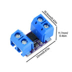 3V-26V 10A Ideal Diode Module Solar Charging Backflow Prevention Low Internal Resistance Analog Rectifier