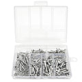 180pcs Deutsch Contact Kit,Stamped Pin,Open Barrel Contacts Kit Male Pins Female Sockets 22-12AWG for DTP,DT,DTM Serie Connector