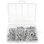 180pcs Deutsch Contact Kit,Stamped Pin,Open Barrel Contacts Kit Male Pins Female Sockets 22-12AWG for DTP,DT,DTM Serie Connector