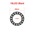 WS2812B Addressable Led Pixel Ring 8/16/24/35/45/60Leds WS2812 5050 RGB Led Diode Ring Color IC Built-in LED